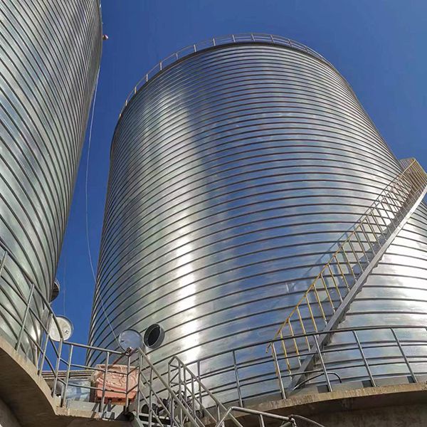 Wheat silos