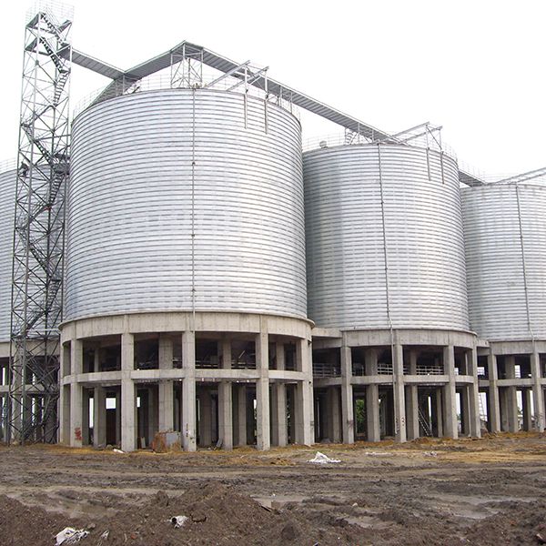 Fly ash silos